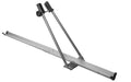 Roof Bike Carrier – Aluminium 140 cm (1 Bike), Lockable Knob