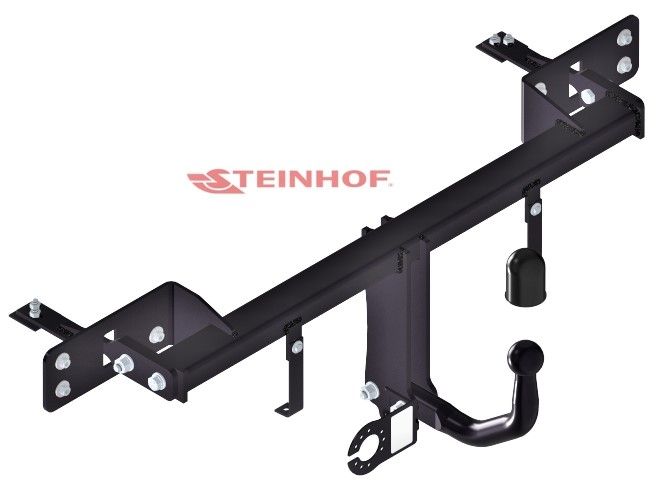 STEINHOF Tow Bar fits FIAT Panda III 4x4 2012-present – Fixed swan neck [F-150]