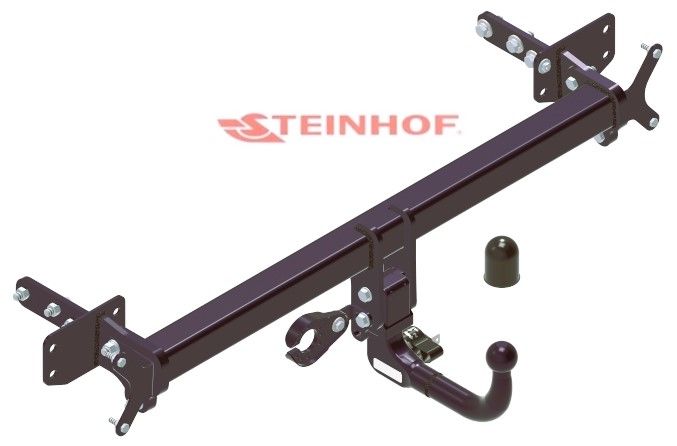STEINHOF Tow Bar fits SSANGYONG Torres EVX 2024-present – Detachable swan neck [S-498]