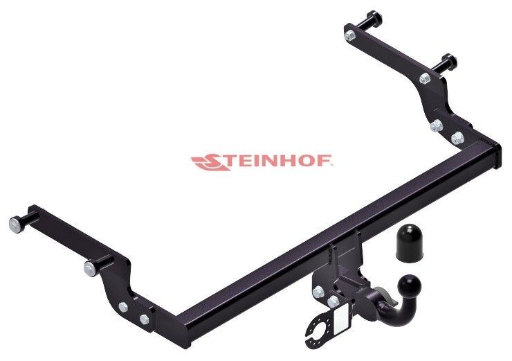 STEINHOF Tow Bar fits DACIA Logan II 2013-2020 – Detachable swan neck [D-048]