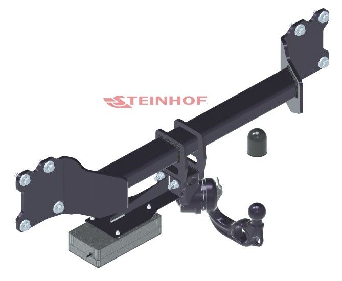 STEINHOF Tow Bar fits AUDI Q7 II 2015-2019 – Electrically retractable [A-127]