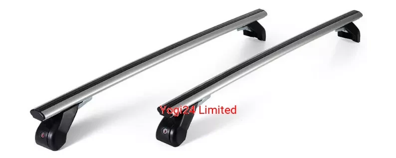 FABBRI Roof Rack fits MITSUBISHI Grandis MPV 5-door 2003-2011 (fixed points) – Aluminium aero bars 110 cm