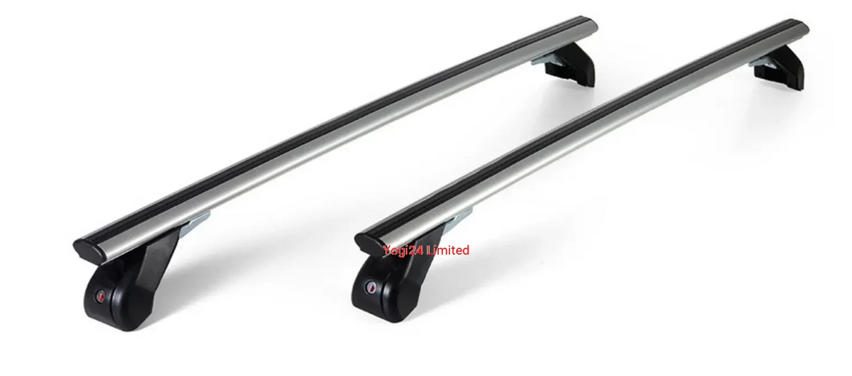 FABBRI Roof Rack fits DACIA Dokker Van 2012-2021 (fixed points) – Aluminium aero bars 110 cm