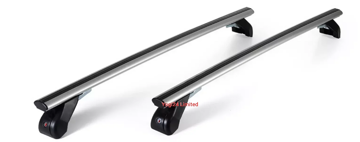 FABBRI Roof Rack fits FORD Ecosport SUV 5-door 2014-2022 (flush roof rails) – Aluminium aero bars 110 cm