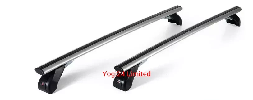 FABBRI Roof Rack fits FIAT Qubo MPV 5-door 2016-2024 (fixed points) – Aluminium aero bars 124 cm