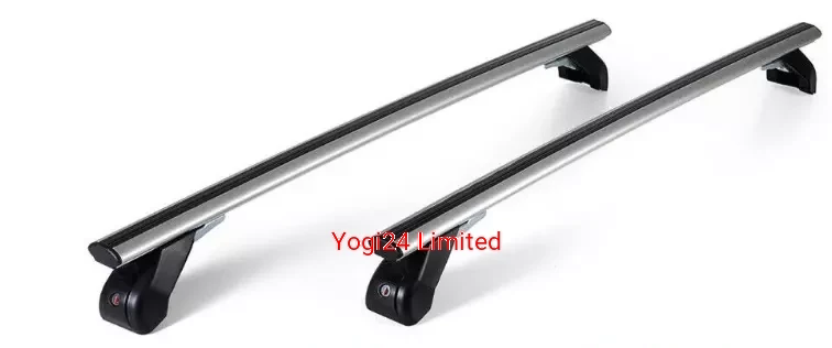 FABBRI Roof Rack fits VOLKSWAGEN Caddy MPV 2-door 2021-present (fixed points) – Aluminium aero bars 124 cm
