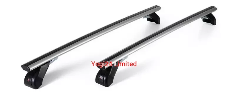 FABBRI Roof Rack fits TESLA Model S Hatchback 5-door 2013-2026 (fixed points) – Aluminium aero bars 124 cm
