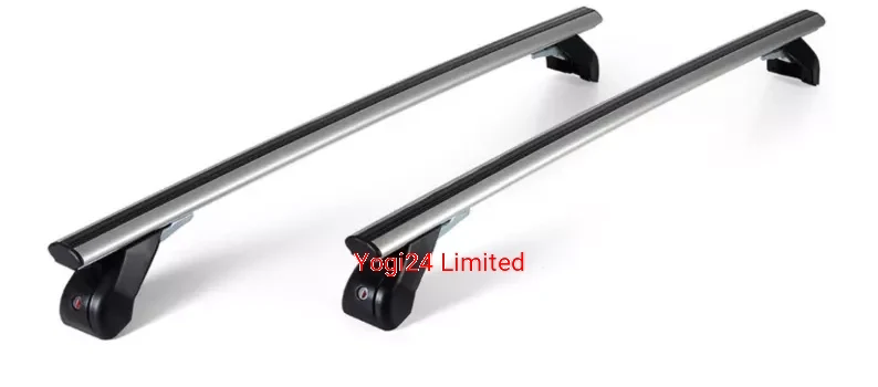 FABBRI Roof Rack fits MERCEDES BENZ GLE-Class (C167) SUV 5-door 2020-present (fixed points) – Aluminium aero bars 124 cm