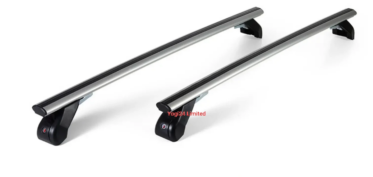 FABBRI Roof Rack fits AUDI A5 Coupe 2007-2016 – Aluminium aero bars 124 cm