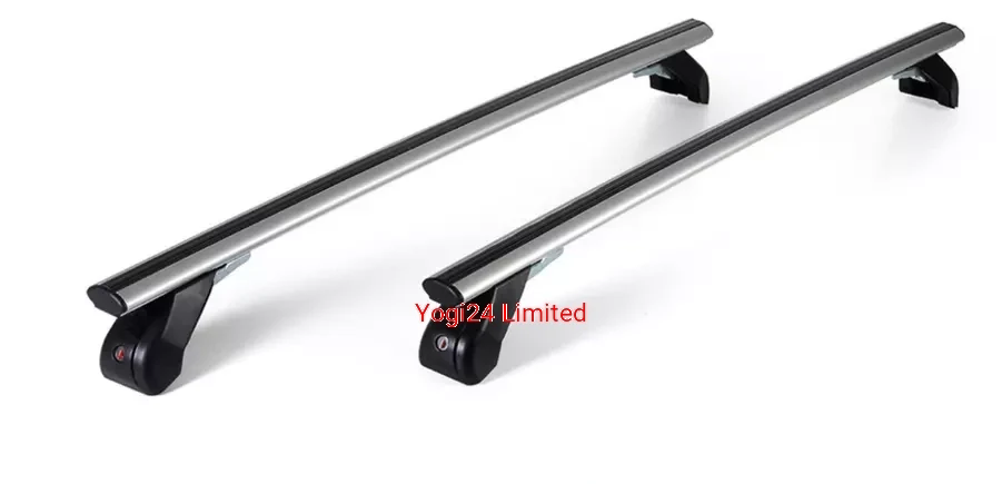 FABBRI Roof Rack fits FIAT 500L Hatchback 5-door 2012-2022 (normal roof) – Aluminium aero bars 124 cm
