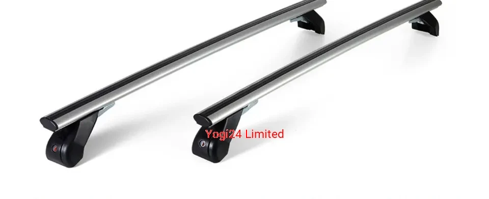 FABBRI Roof Rack fits FORD Ranger Pickup 5-door 2012-2022 (normal roof) – Aluminium aero bars 124 cm