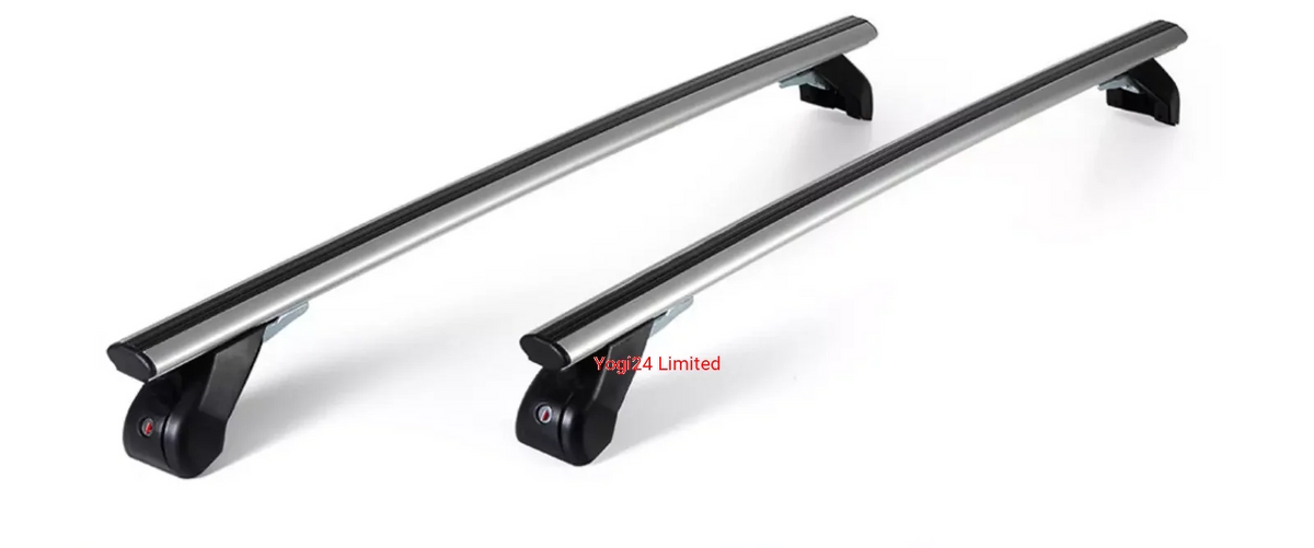 FABBRI Roof Rack fits NISSAN Qashqai SUV 5-door 2014-2021 (normal roof) – Aluminium aero bars 124 cm