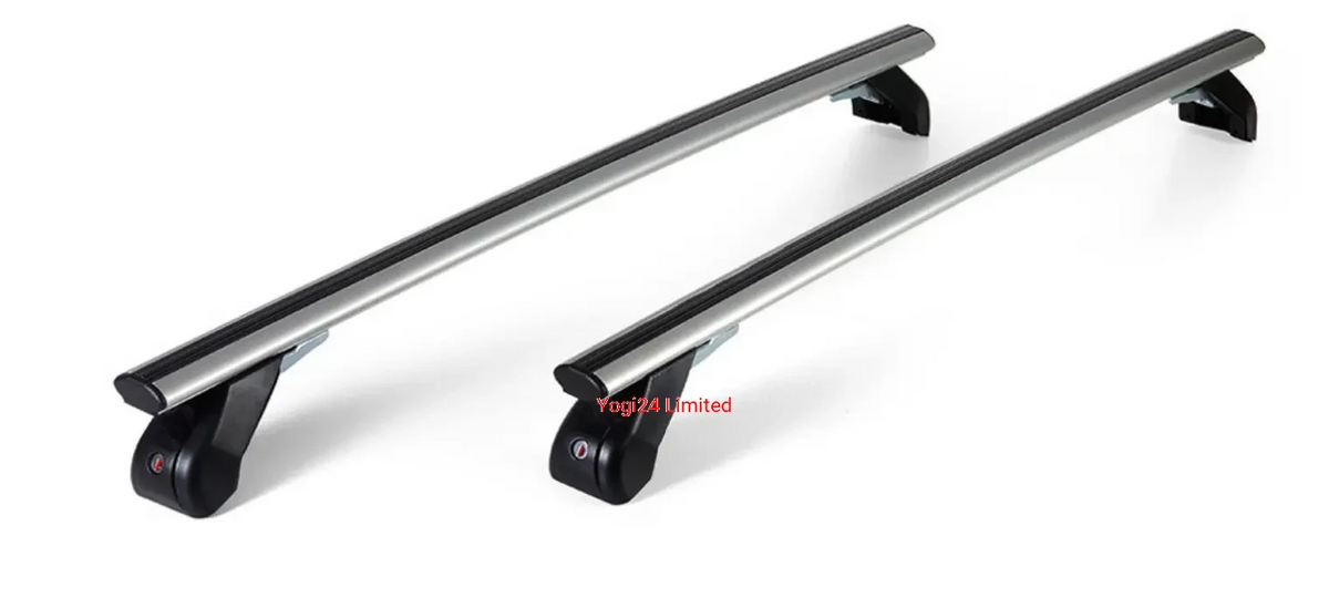 FABBRI Roof Rack fits BMW X4 F26 SUV 5-door 2014-2018 (normal roof) – Aluminium aero bars 124 cm