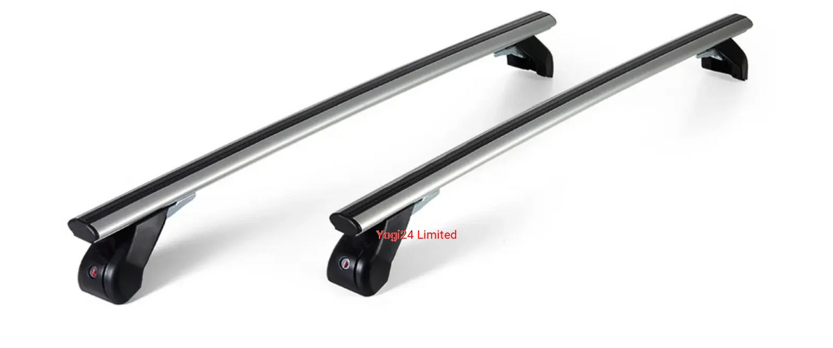 FABBRI Roof Rack fits SKODA Superb (B8/3V) Saloon 4-door 2016-2023 (normal roof) – Aluminium aero bars 124 cm