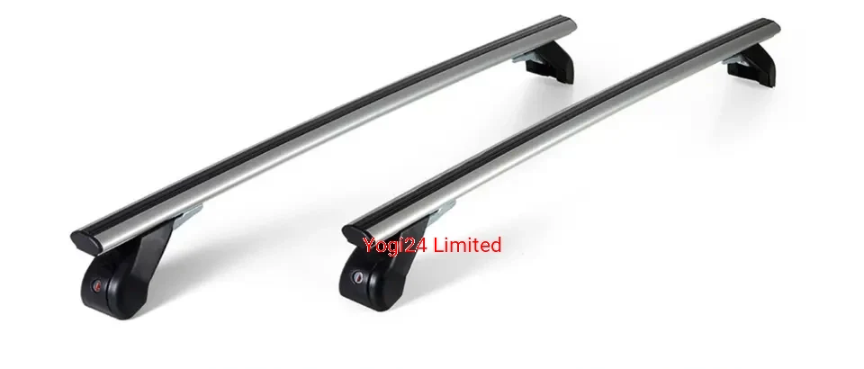 FABBRI Roof Rack fits JAGUAR E-Pace SUV 5-door 2017-2024 (normal roof) – Aluminium aero bars 124 cm