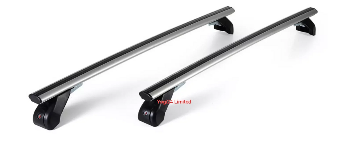 FABBRI Roof Rack fits JAGUAR F-Pace SUV 5-door 2015-2025 (normal roof) – Aluminium aero bars 124 cm