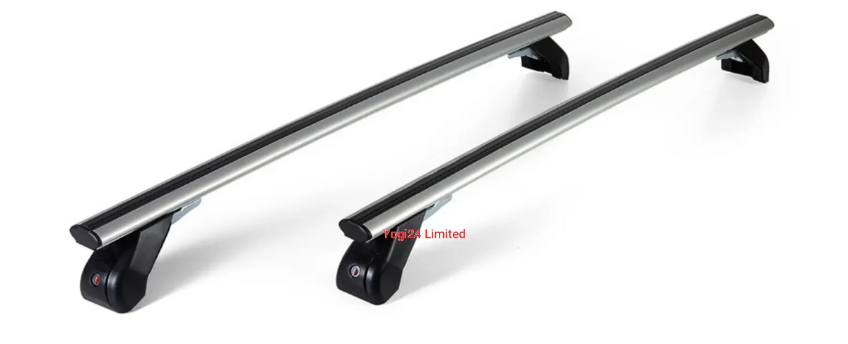 FABBRI Roof Rack fits VOLVO S60 Saloon 4-door 2019-2024 (normal roof) – Aluminium aero bars 110 cm