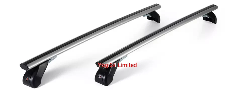 FABBRI Roof Rack fits FORD MUSTANG Mach-E SUV 5-door 2020-present (normal roof) – Aluminium aero bars 124 cm