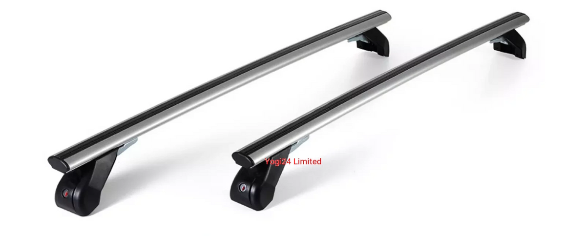FABBRI Roof Rack fits CITROEN C2 Hatchback 3-door 2003-2010 (normal roof) – Aluminium aero bars 110 cm