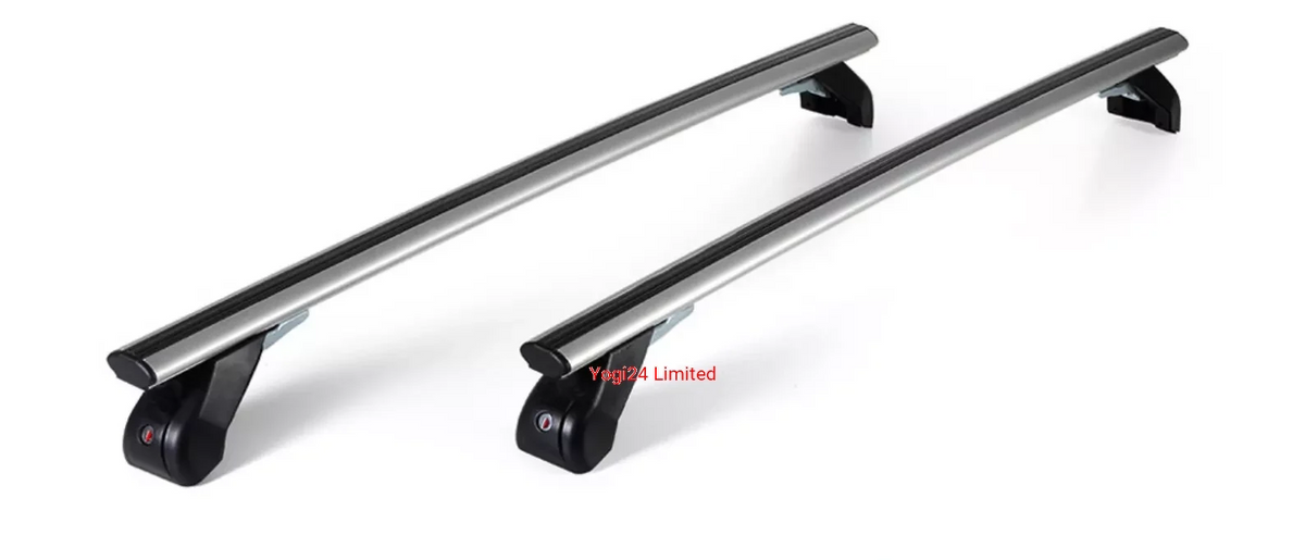 FABBRI Roof Rack fits NISSAN Micra (K13) Hatchback 5-door 2010-2017 (normal roof) – Aluminium aero bars 110 cm