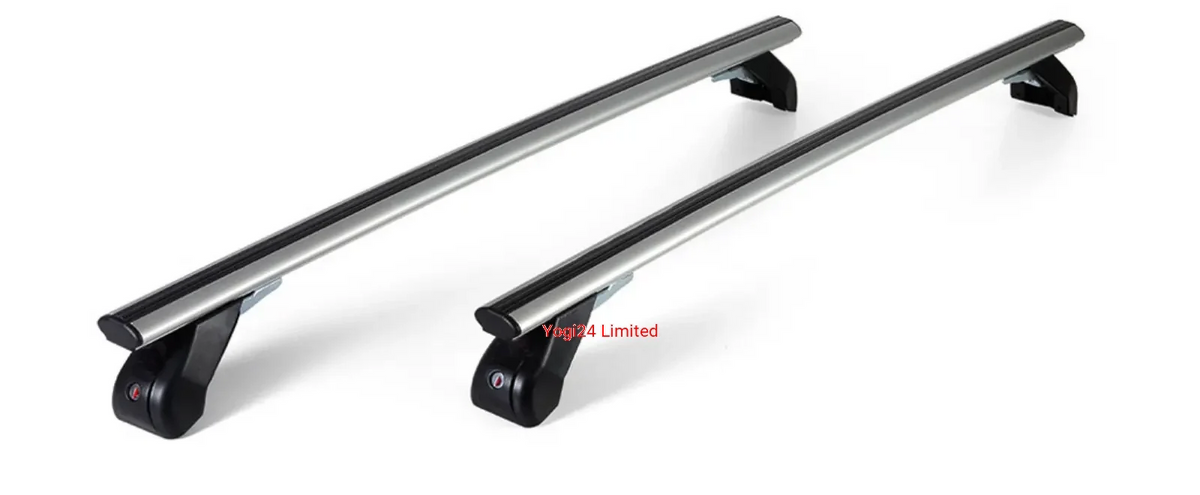 FABBRI Roof Rack fits RENAULT Captur SUV 5-door 2013-2019 (normal roof) – Aluminium aero bars 110 cm