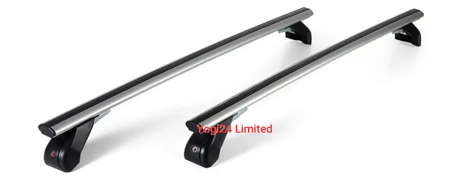 FABBRI Roof Rack fits SKODA Fabia (NJ) Saloon 4-door 2014-2021 (normal roof) – Aluminium aero bars 110 cm