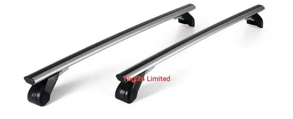 FABBRI Roof Rack fits RENAULT Clio BJA Hatchback 5-door 2019-2025 (normal roof) – Aluminium aero bars 110 cm