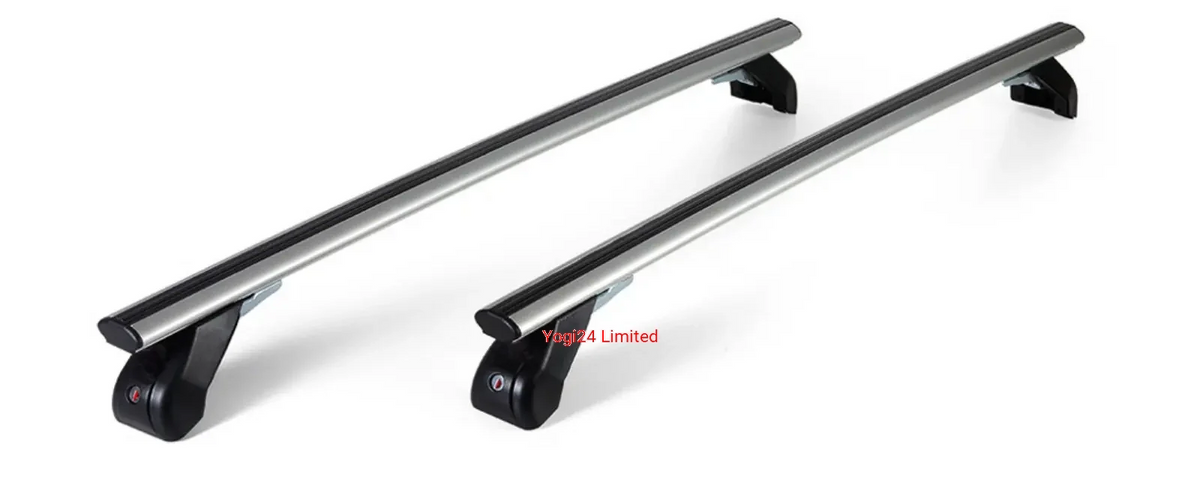FABBRI Roof Rack fits FORD Puma SUV. 5-door 2019-present (normal roof) – Aluminium aero bars 110 cm