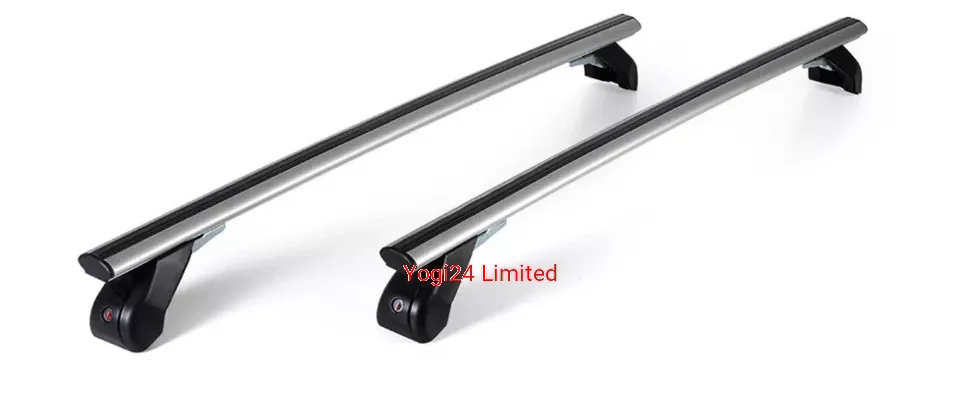 FABBRI Roof Rack fits HYUNDAI i10 (AC3) Hatchback 5-door 2020-present (normal roof) – Aluminium aero bars 110 cm