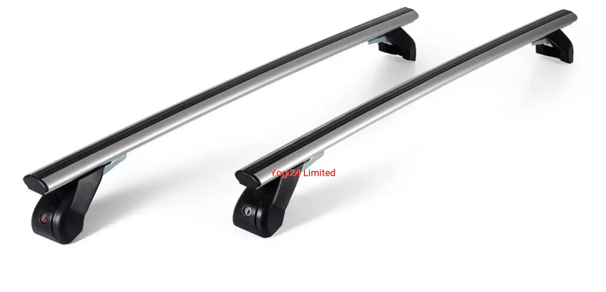 FABBRI Roof Rack fits DS 4 5-door 2021-present (normal roof) – Aluminium aero bars 110 cm