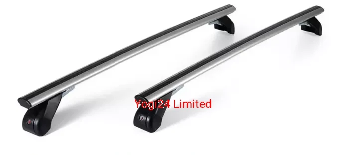 FABBRI Roof Rack fits SKODA Fabia Hatchback 5-door 2021-present (normal roof) – Aluminium aero bars 110 cm