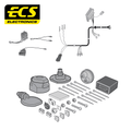 ECS 13-pin Towbar Wiring Kit – Audi / SEAT (multi-fit) 2003+ [AU037D1U]