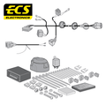 ECS 13-pin Towbar Wiring Kit – Audi A4 / A5 / Q5 2007–2017 [AU06713U]