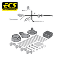 ECS 7-pin Towbar Wiring Kit – BMW 3 Series / X5 / X6 +1 more 2018+ [BW03107U]