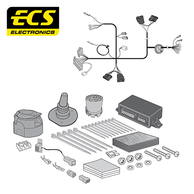 ECS 13-pin Towbar Wiring Kit – Dacia Sandero 2021+ [DA02513U]