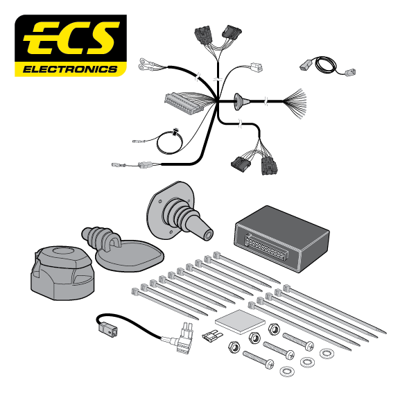 ECS 13-pin Towbar Wiring Kit – Dacia Jogger 2022+ [DA02713U]