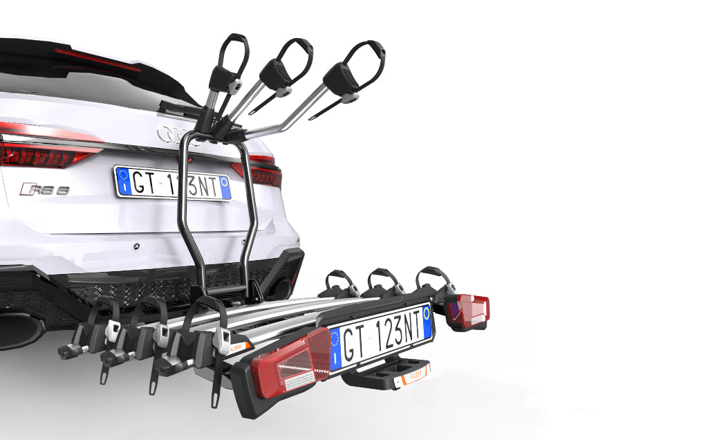 FABBRI Gitano PRO Towbar Bike Carrier – 3 Bikes