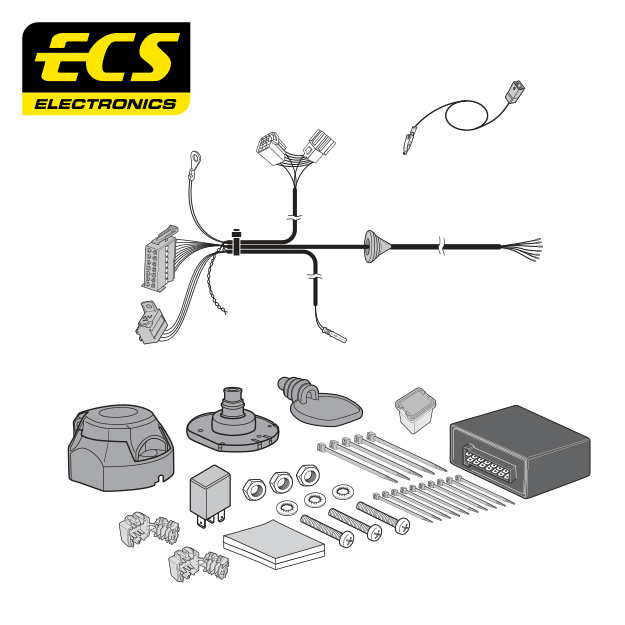 ECS 7-pin Towbar Wiring Kit – Honda e 2020+ [HN83507U]