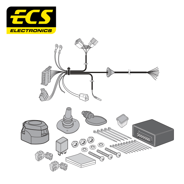 ECS 13-pin Towbar Wiring Kit – Honda e 2020+ [HN83513U]