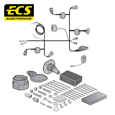 ECS 13-pin Towbar Wiring Kit – Hyundai ix35 2010+ [HY11813U]