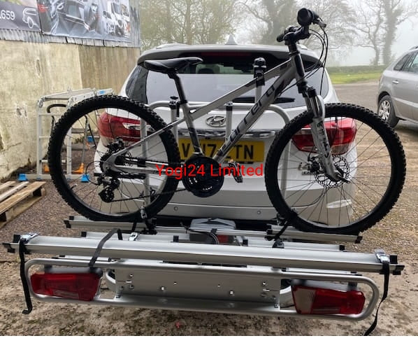 FABBRI Bici Exclusive Deluxe Bike Carrier – Towbar Mounted, 4 Bikes