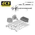 ECS 13-pin Towbar Wiring Kit – Mitsubishi Shogun Sport 2018+ [MT15813U]