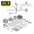 ECS 13-pin Towbar Wiring Kit – Mazda 3 / CX-30 / MX-30 2019+ [MZ16713U]
