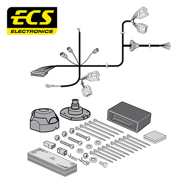 ECS 7-pin Towbar Wiring Kit – Nissan Juke 2014–2019 [NI15407U]