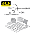 ECS 7-pin Towbar Wiring Kit – Mercedes / Nissan / Renault (multi-fit) 2016+ [NI16007MU]