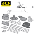 ECS 13-pin Towbar Wiring Kit – Peugeot 2008 / 208 2011–2019 [PE064D1U]