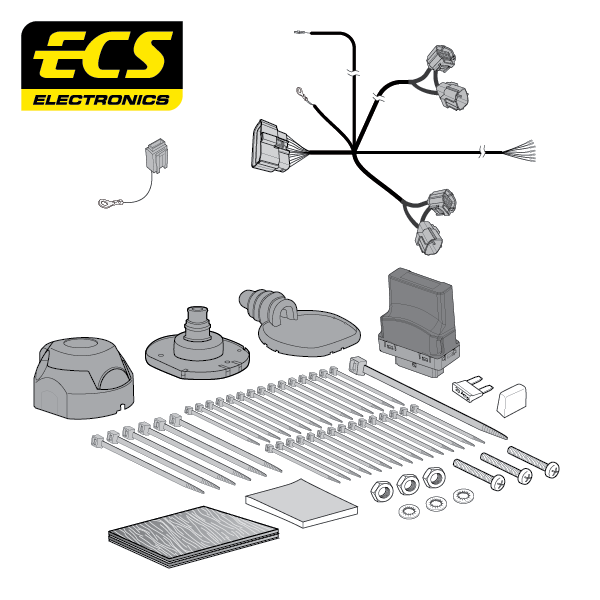 ECS 7-pin Towbar Wiring Kit – Maxus Deliver 9 / eDeliver 9 2022+ [SC00507U]