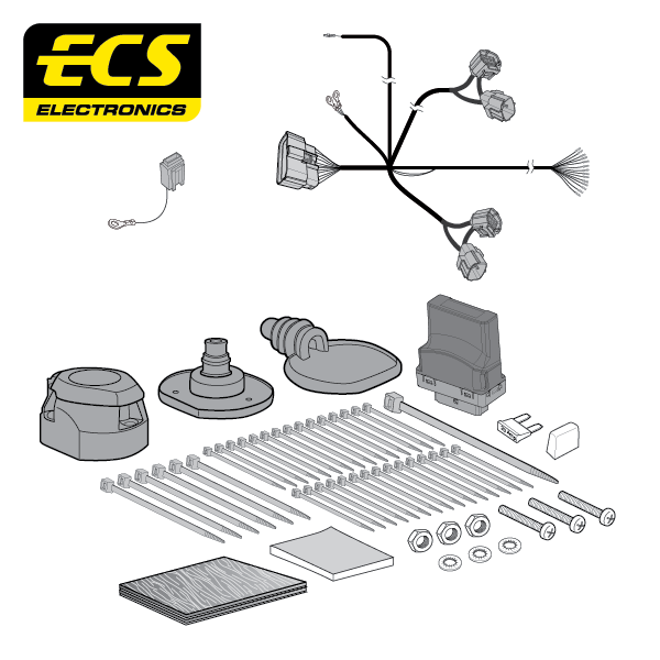 ECS 13-pin Towbar Wiring Kit – Maxus Deliver 9 / eDeliver 9 2022+ [SC00513U]