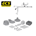ECS 13-pin Towbar Wiring Kit – SEAT / VW (multi-fit) 2010+ [SE037D1U]