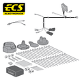 ECS 7-pin Towbar Wiring Kit – SEAT / Skoda (multi-fit) 2012–2015 [SK018B1U]